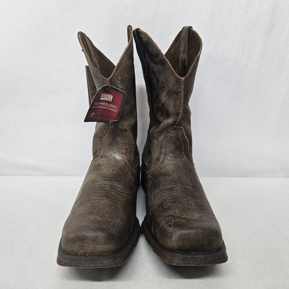 Ariat Rambler Western Boots 10025171 Antiqued Grey Men Size 8.5 Extra Wide - Picture 4 of 8